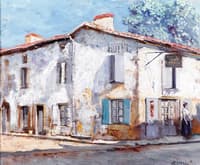 Street in La Roche, France