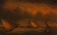 Yacht Racing off Calshot