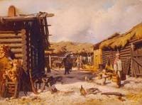 Peasant courtyard
