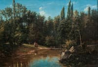 Children by a River