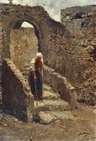 Woman on the Stairs
