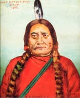 Chief Sitting Bull, Sioux in 1875