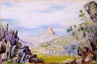 Peak of Casa Branca with Its Iron Rocks and Tree Lilies, Brazil