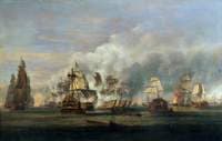 The Battle of Trafalgar, 21 October 1805