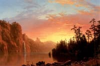 Sunset in California