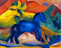 The Little Blue Horse, Picture for a Child