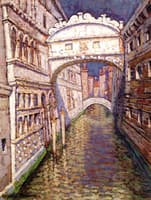 Bridge of Sighs, Sunshine, Dramatic Sky