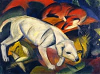 Three Animals (Dog, Fox and Cat)