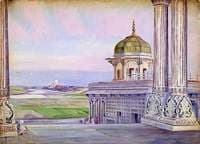 The Taj from the Fort. 'April 1878'