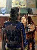 Woman at the Mirror