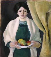 Portrait with Apples: The Artists Wife