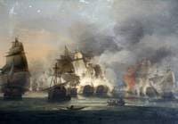 The Battle of Trafalgar, 21 October 1805