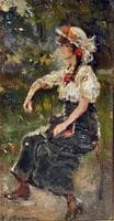 Girl in the Garden