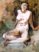 Seated Nude with Crossed Legs