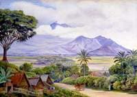View from Malang, Java