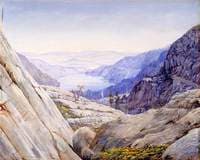 View of Lake Donner, Sierra Nevada
