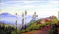 View of the Village of Tosari, Java