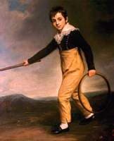 Boy with a Hoop