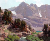 High Sierra Landscape, Big Pine Canyon