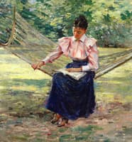 Girl in Hammock