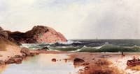 Beach Scene at Eagle Rock, Manchester-by-the-Sea