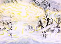 Sun and Snowstorm