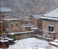 Snow on the Terrace