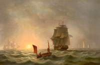 Seascape with Shipping