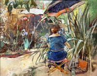 Painting in the Garden