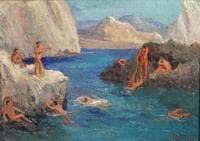 Bathers on Capri