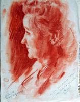 Woman in Profile