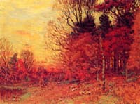 New England Autumn Landscape