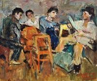 Figures in an Interior