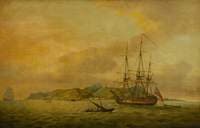 The East Indiaman 'Hindustan' at Anchor