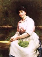 Lady with Coral Chain