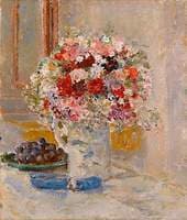 Flowers and Grapes