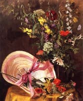 Still Life with Straw Hat