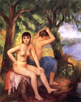 Two Bathers