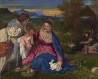 Madonna and Child with Saint Catharine