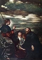 Saint Augustine Washing the Feet of the Redeemer