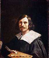 Portrait of the Artist Holding a Palette