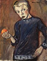Boy with Orange