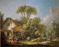 A Pastoral Landscape in the Morning