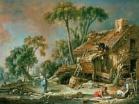 Landscape with Cottage