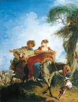 The Encounter on the Road (small version)