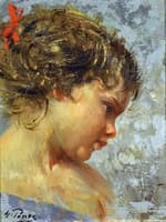 Girl in Profile