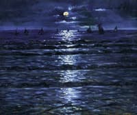 Full Moon on the Sea