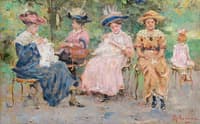 Conversation in the Park