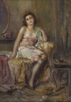 Girl on the Sofa