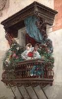 Spanish Women on the Balcony